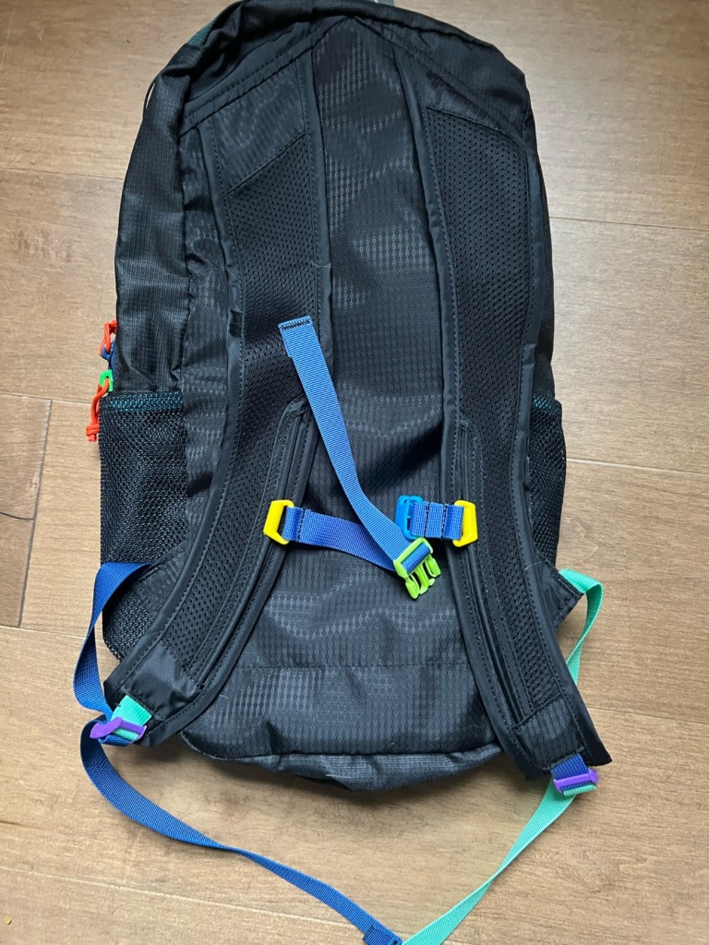 One of a kind cotopaxi Black Backpack with Multicolor Accents - Picture 4 of 9